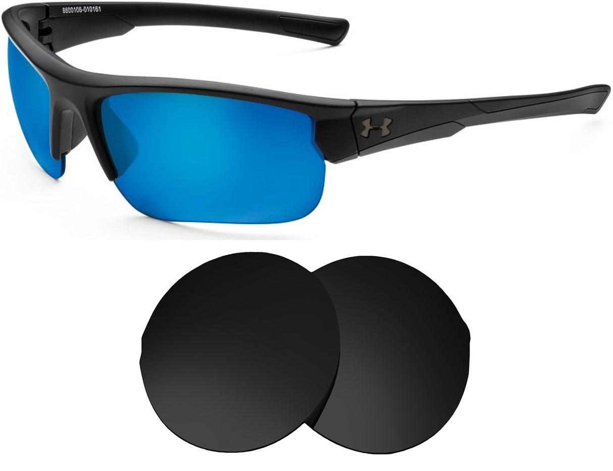 Under Armour Propel-Replacement Lenses-Volcanic Black-Non-Polarized-Seek Optics