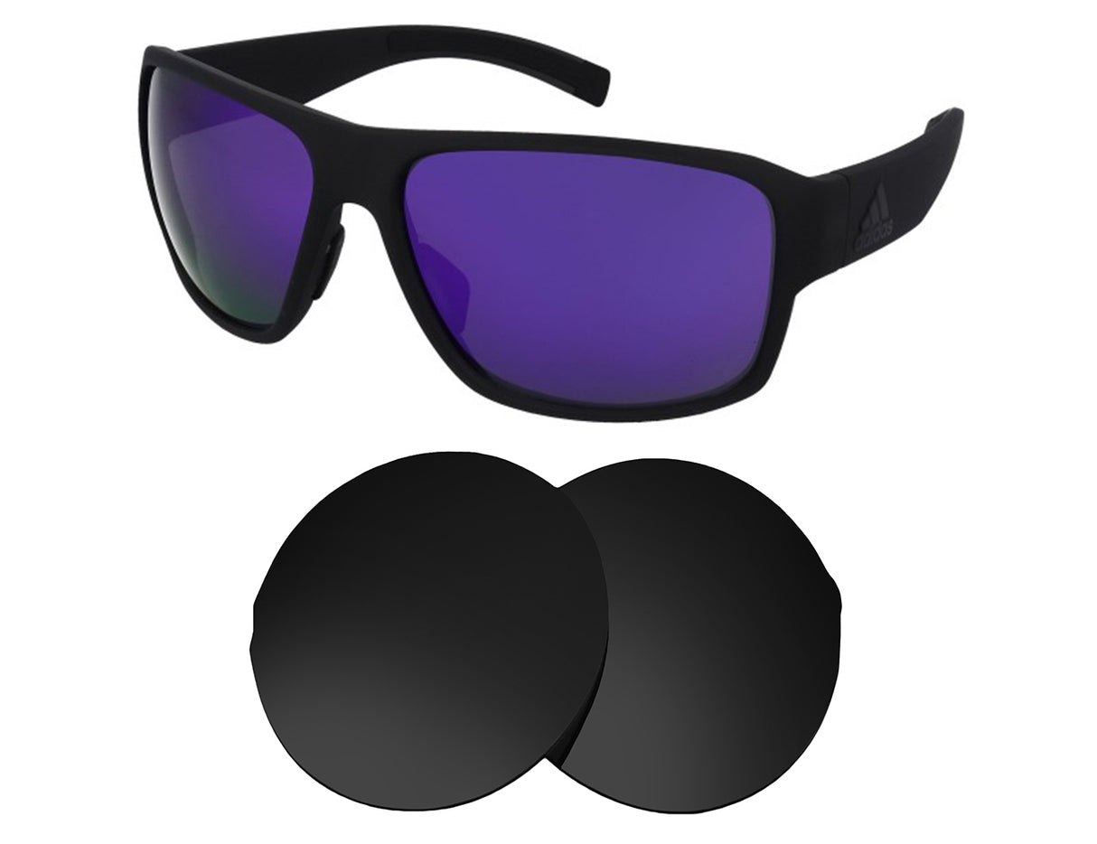 Adidas Jaysor AD20-Replacement Lenses-Volcanic Black-Non-Polarized-Seek Optics