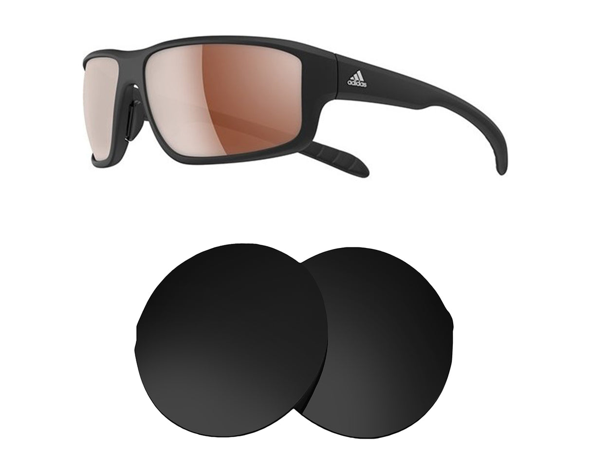 Adidas Kumacross 2.0 A424-Replacement Lenses-Volcanic Black-Non-Polarized-Seek Optics