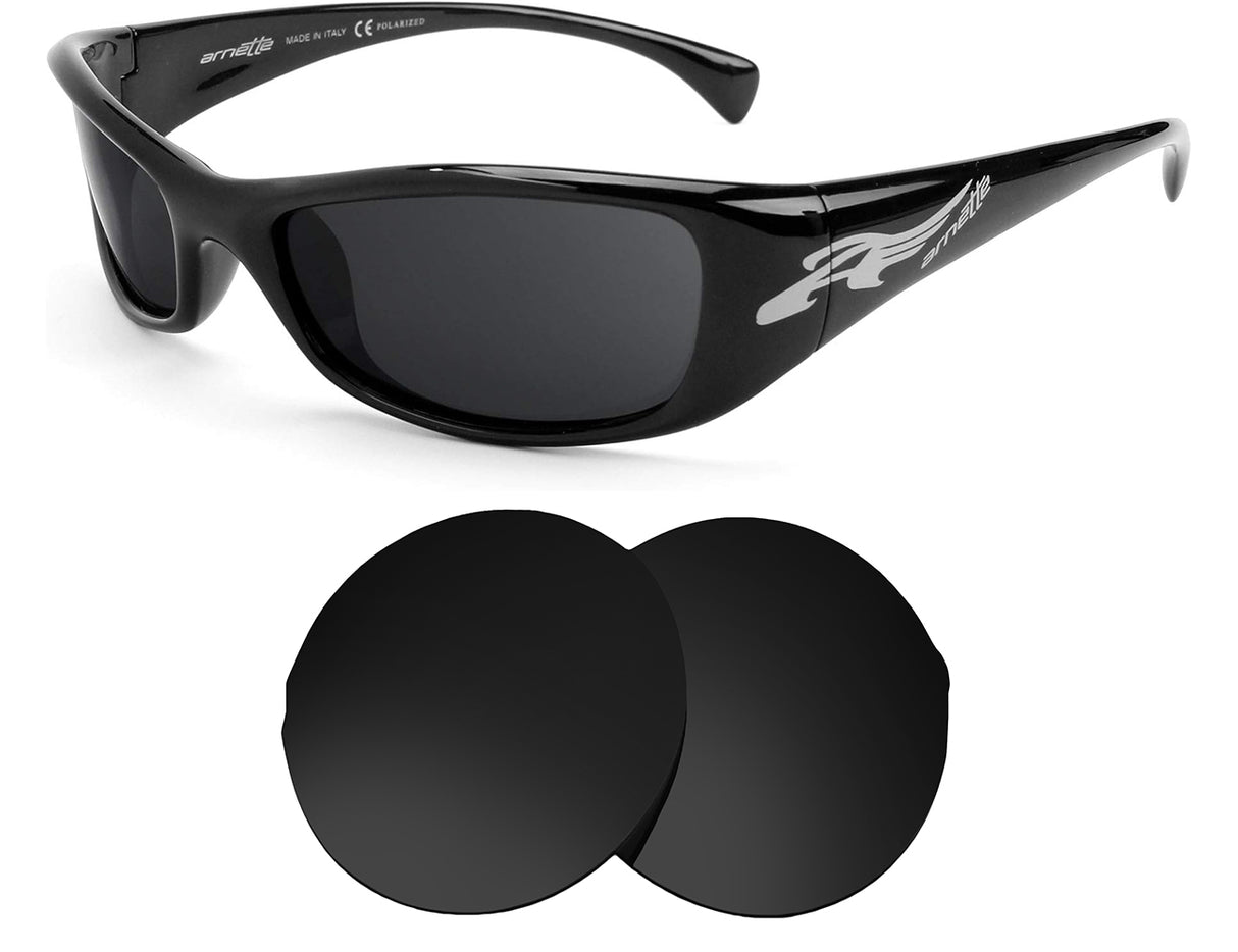 Arnette AN4041-Replacement Lenses-Volcanic Black-Non-Polarized-Seek Optics