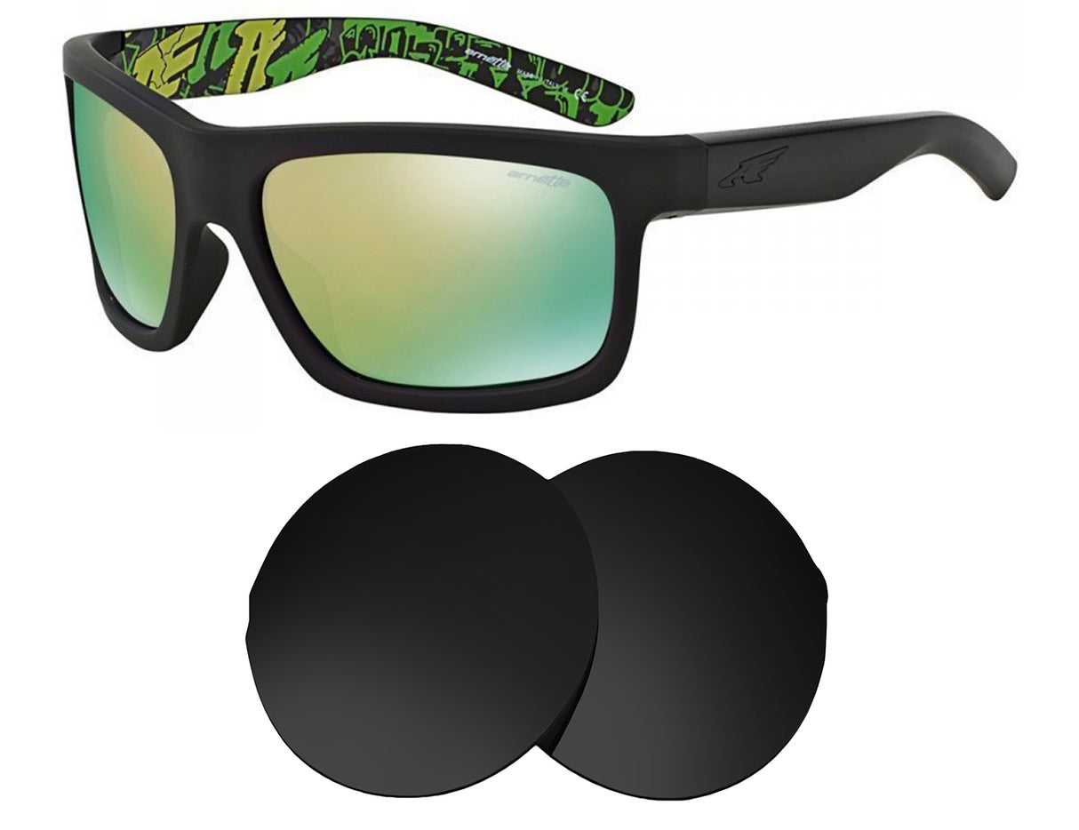 Arnette Easy Money AN4190-Replacement Lenses-Volcanic Black-Non-Polarized-Seek Optics
