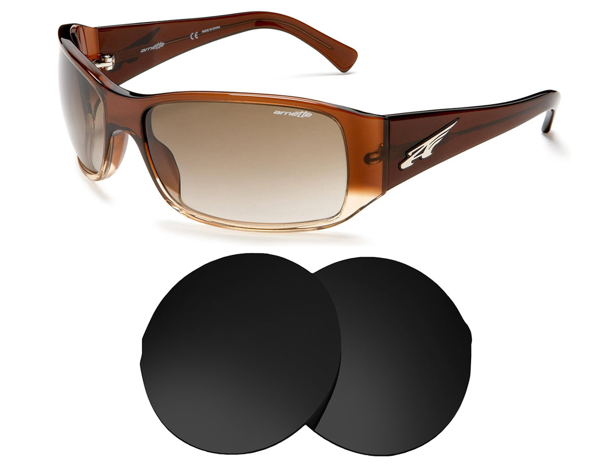 Arnette High Roller AN4065-Replacement Lenses-Volcanic Black-Non-Polarized-Seek Optics