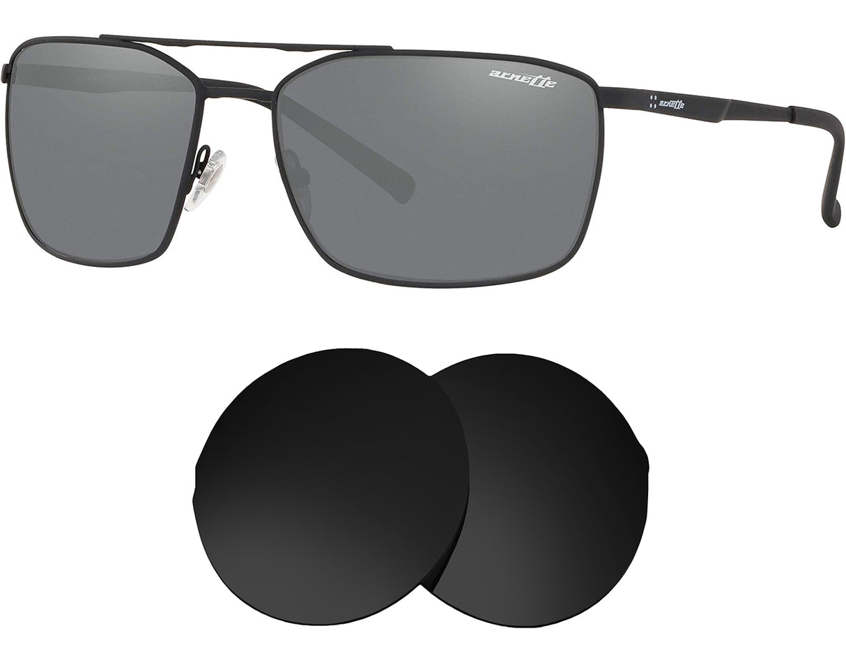 Arnette Maboneng AN3080-Replacement Lenses-Volcanic Black-Non-Polarized-Seek Optics