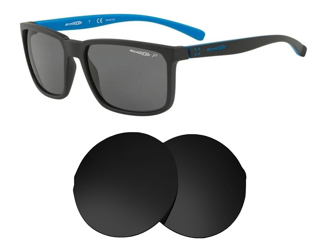 Arnette Stripe AN4251-Replacement Lenses-Volcanic Black-Non-Polarized-Seek Optics