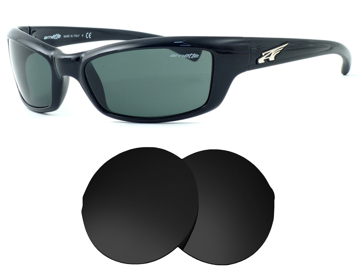 Arnette Tantrum AN4037-Replacement Lenses-Volcanic Black-Non-Polarized-Seek Optics