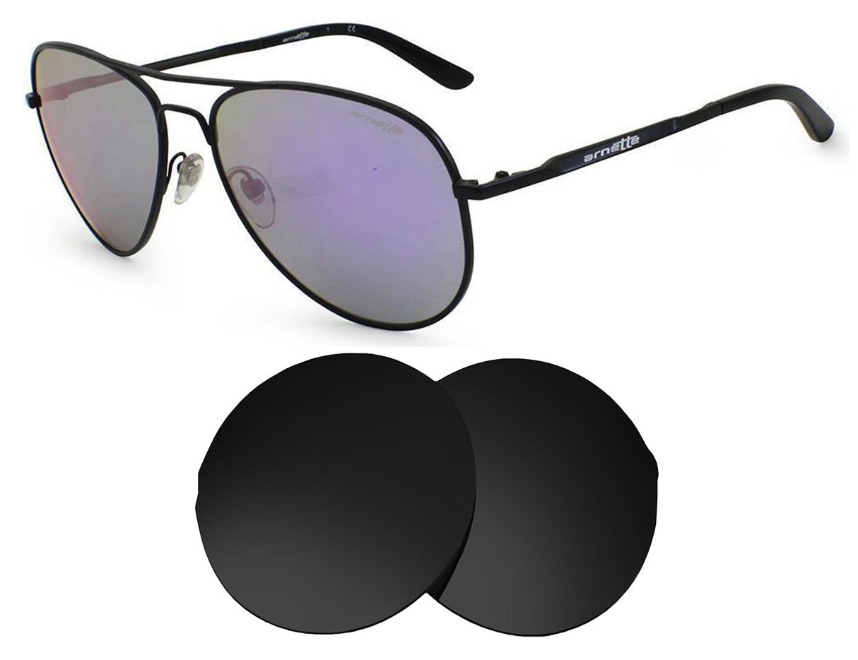 Arnette Trooper AN3065-Replacement Lenses-Volcanic Black-Non-Polarized-Seek Optics