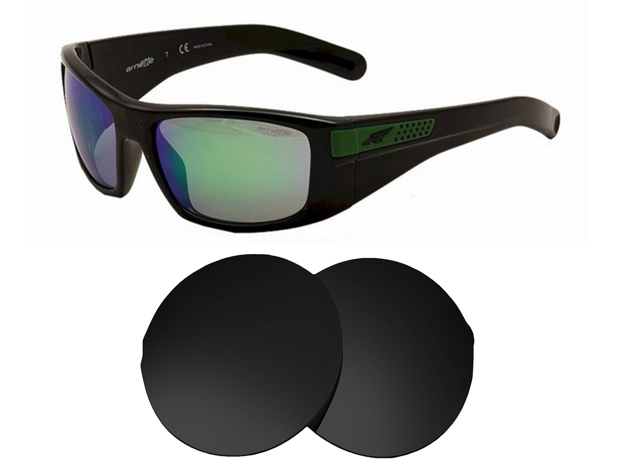 Arnette Two-Bit AN4197-Replacement Lenses-Volcanic Black-Non-Polarized-Seek Optics