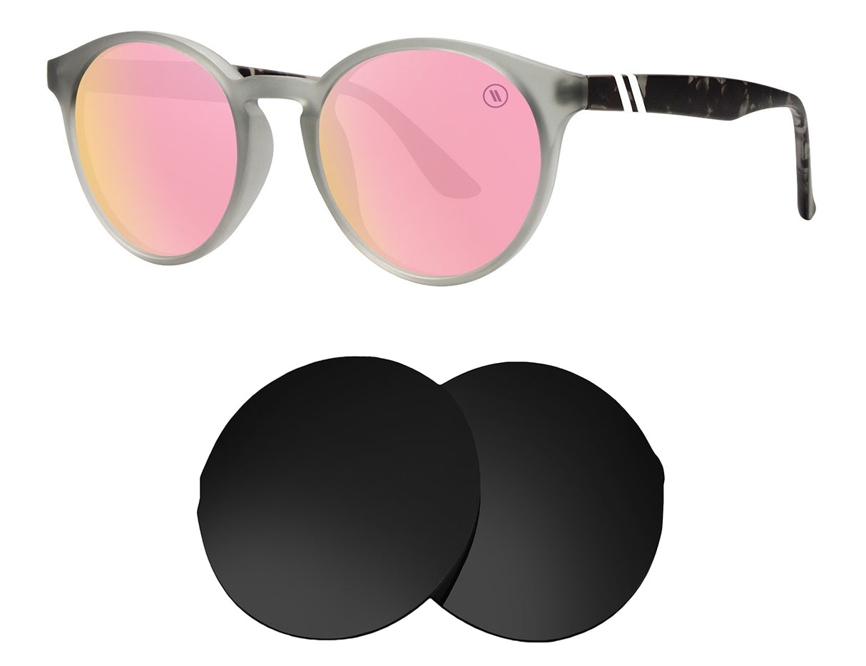 Blenders Creative Romance-Replacement Lenses-Volcanic Black-Non-Polarized-Seek Optics