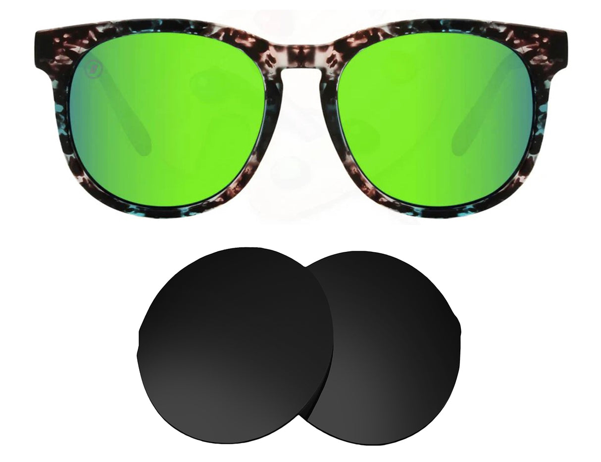Blenders Eletric Jade-Replacement Lenses-Volcanic Black-Non-Polarized-Seek Optics