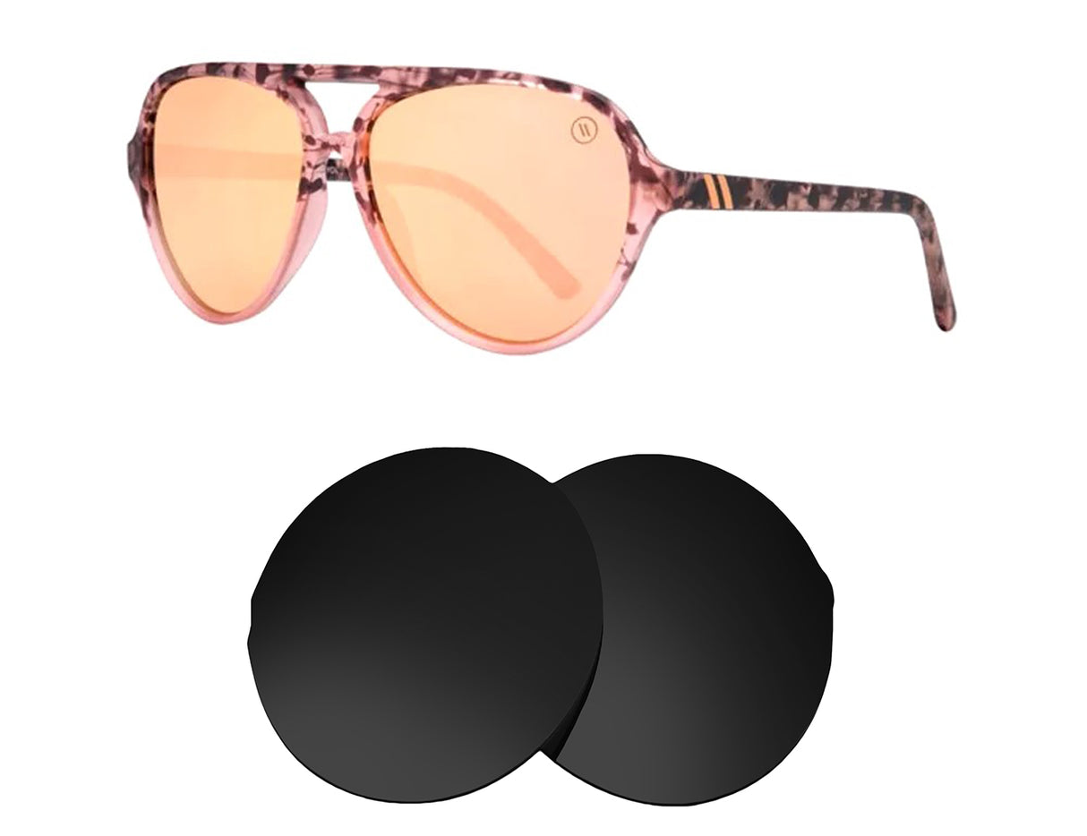 Blenders Joymaker-Replacement Lenses-Volcanic Black-Non-Polarized-Seek Optics