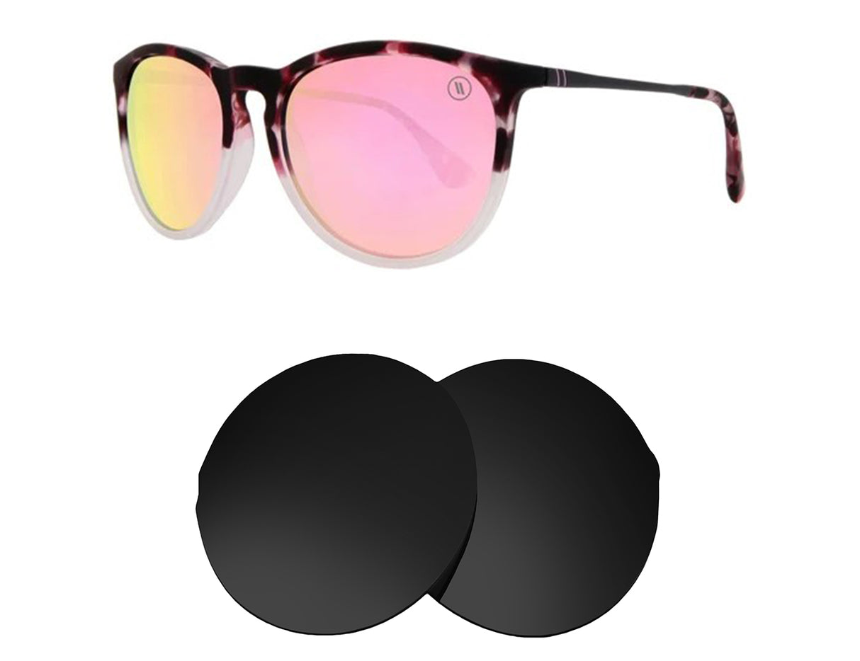 Blenders Nina Davina-Replacement Lenses-Volcanic Black-Non-Polarized-Seek Optics