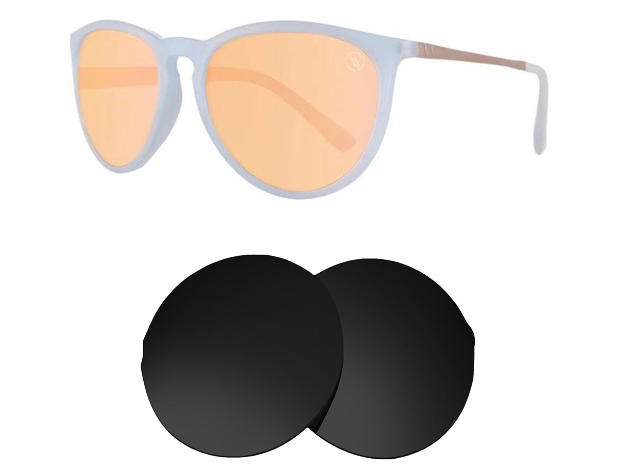 Blenders Pretty Sweet-Replacement Lenses-Volcanic Black-Non-Polarized-Seek Optics