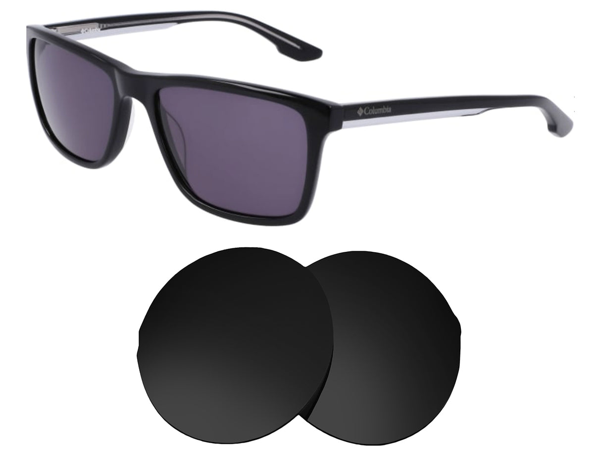 Columbia C563S-Replacement Lenses-Volcanic Black-Non-Polarized-Seek Optics