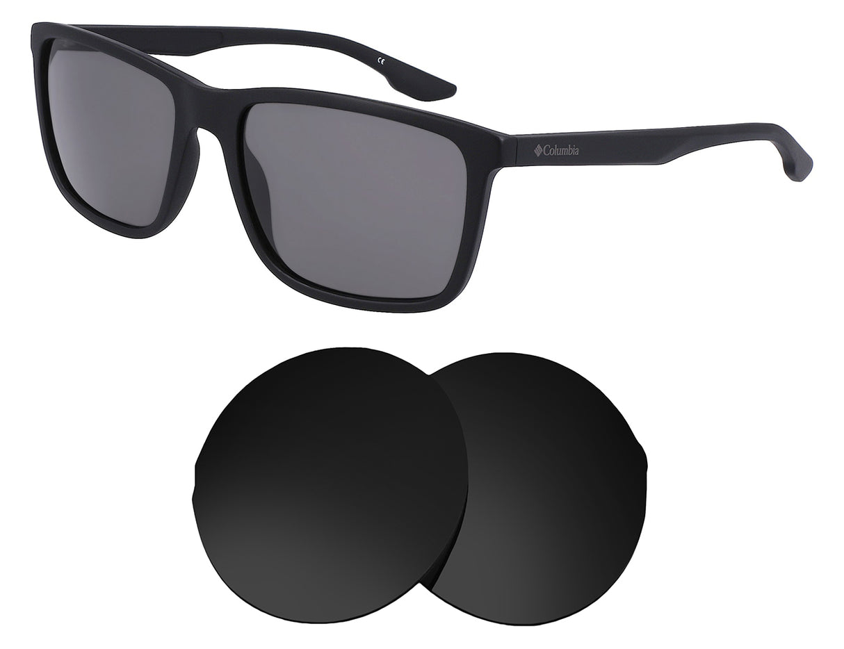 Columbia C565S-Replacement Lenses-Volcanic Black-Non-Polarized-Seek Optics