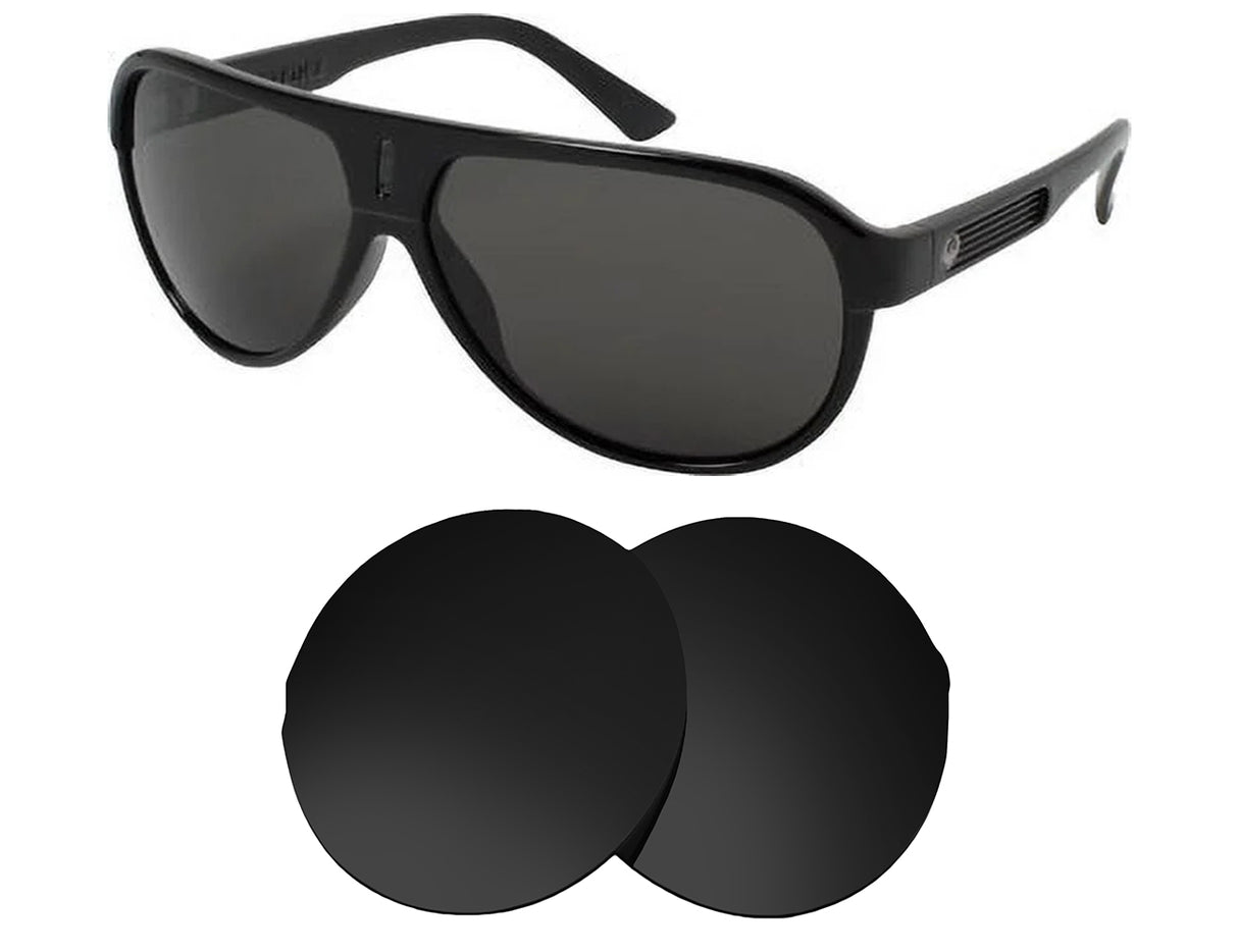 Dragon Experience II-Replacement Lenses-Volcanic Black-Non-Polarized-Seek Optics