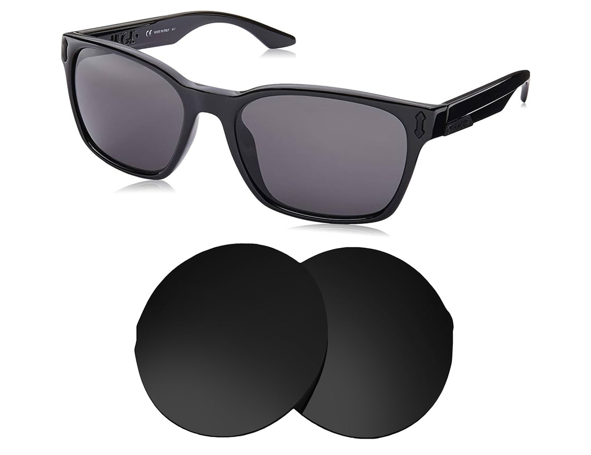 Dragon Liege-Replacement Lenses-Volcanic Black-Non-Polarized-Seek Optics