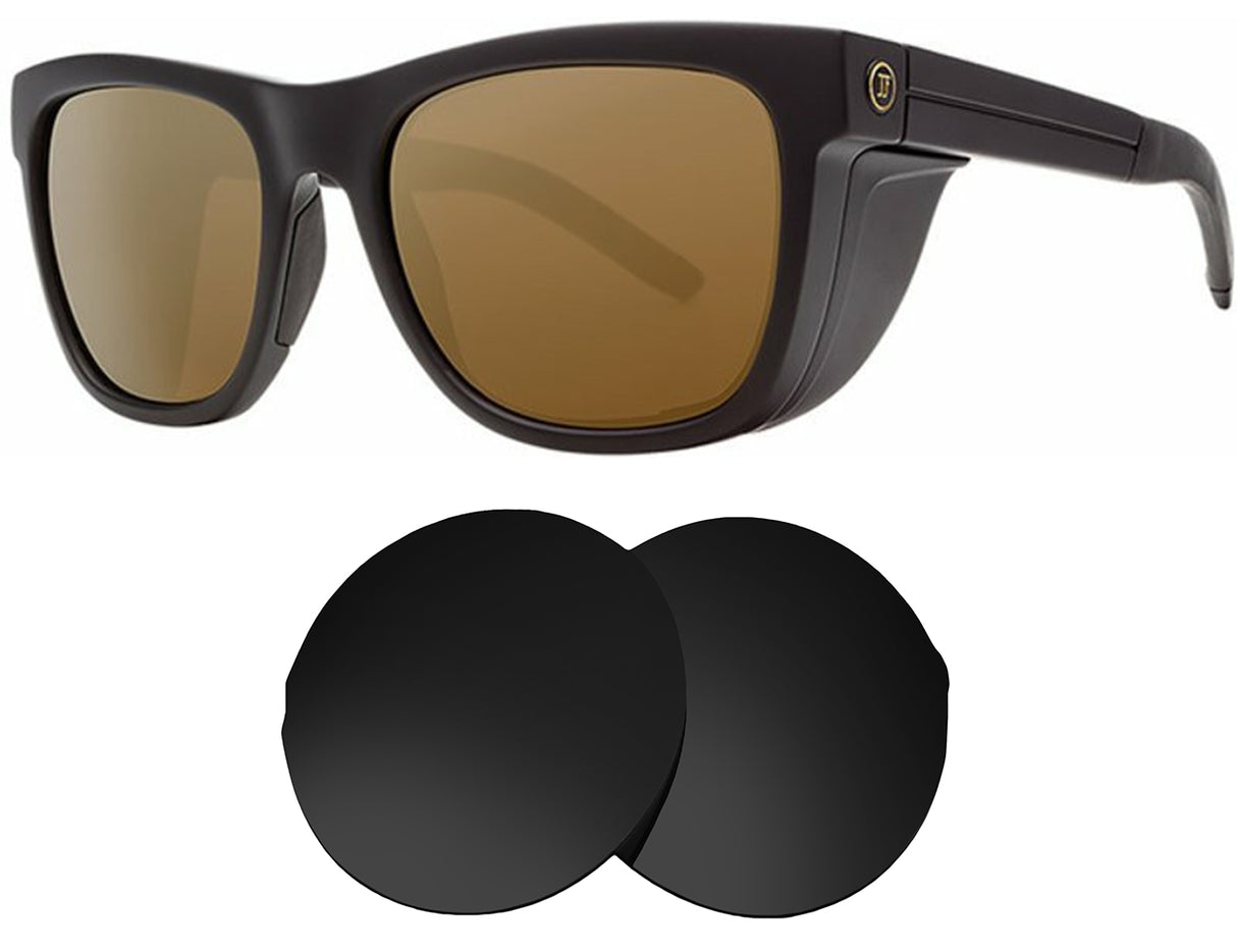 Electric JJF12-Replacement Lenses-Volcanic Black-Non-Polarized-Seek Optics
