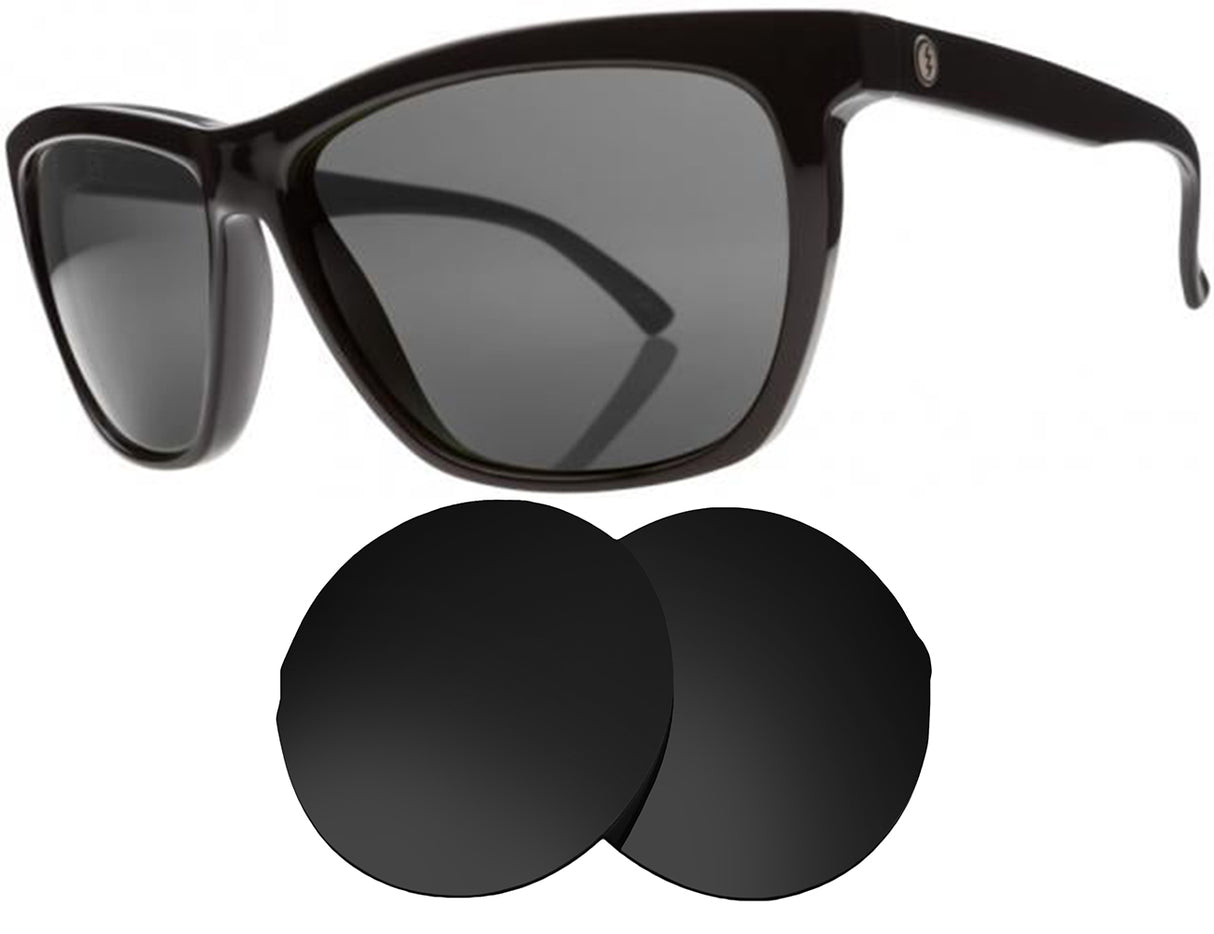 Electric Watts-Replacement Lenses-Volcanic Black-Non-Polarized-Seek Optics