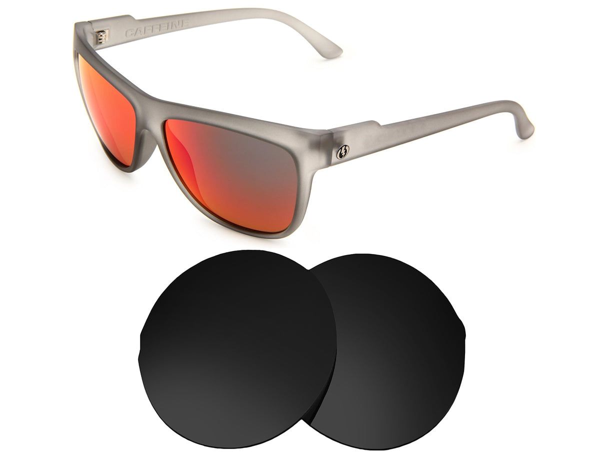 Electric Caffeine-Replacement Lenses-Volcanic Black-Non-Polarized-Seek Optics