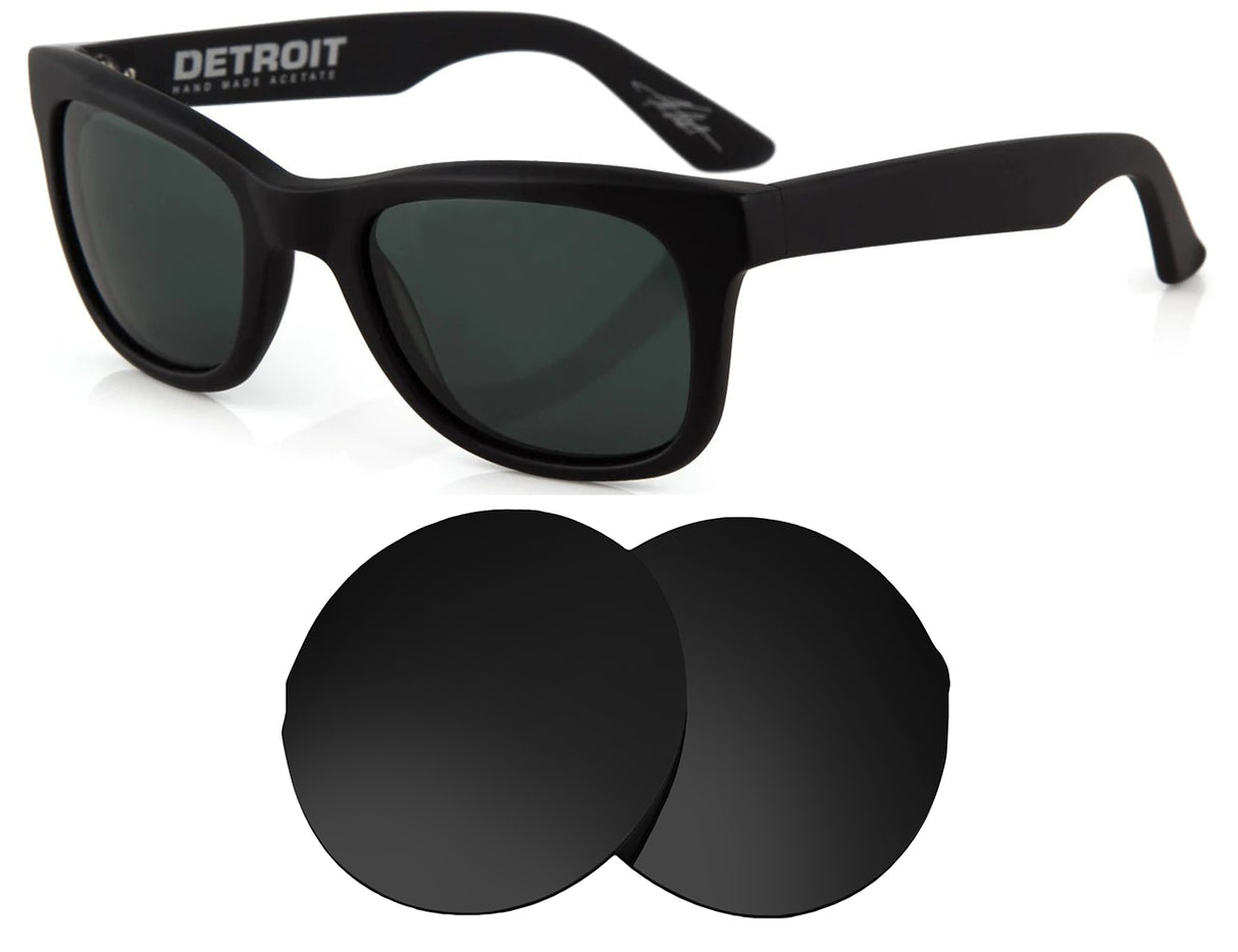 Electric Detroit (53mm)-Replacement Lenses-Volcanic Black-Non-Polarized-Seek Optics
