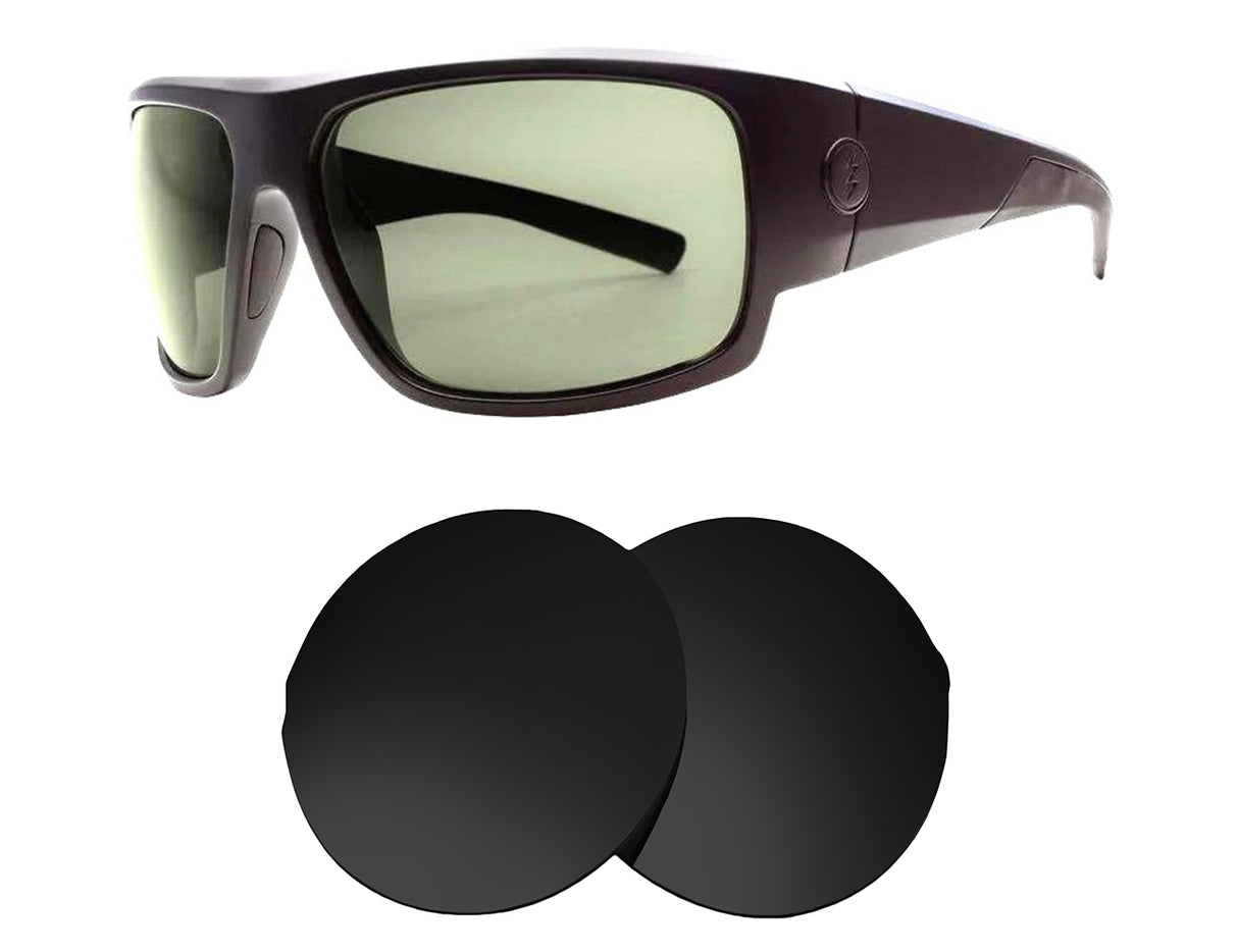 Electric Mahi-Replacement Lenses-Volcanic Black-Non-Polarized-Seek Optics