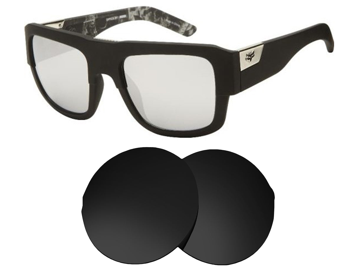 Fox Racing The Decorum-Replacement Lenses-Volcanic Black-Non-Polarized-Seek Optics