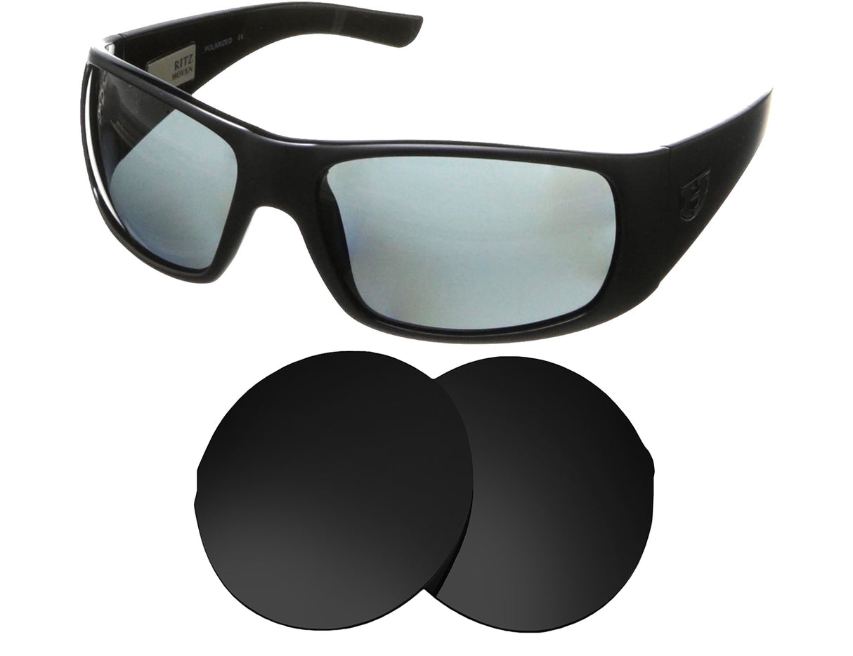 Hoven The Ritz-Replacement Lenses-Volcanic Black-Non-Polarized-Seek Optics