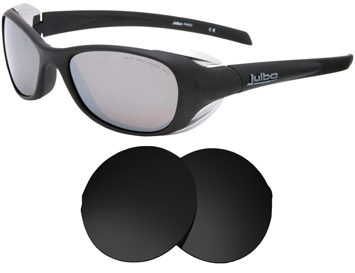 Julbo Dolgan-Replacement Lenses-Volcanic Black-Non-Polarized-Seek Optics