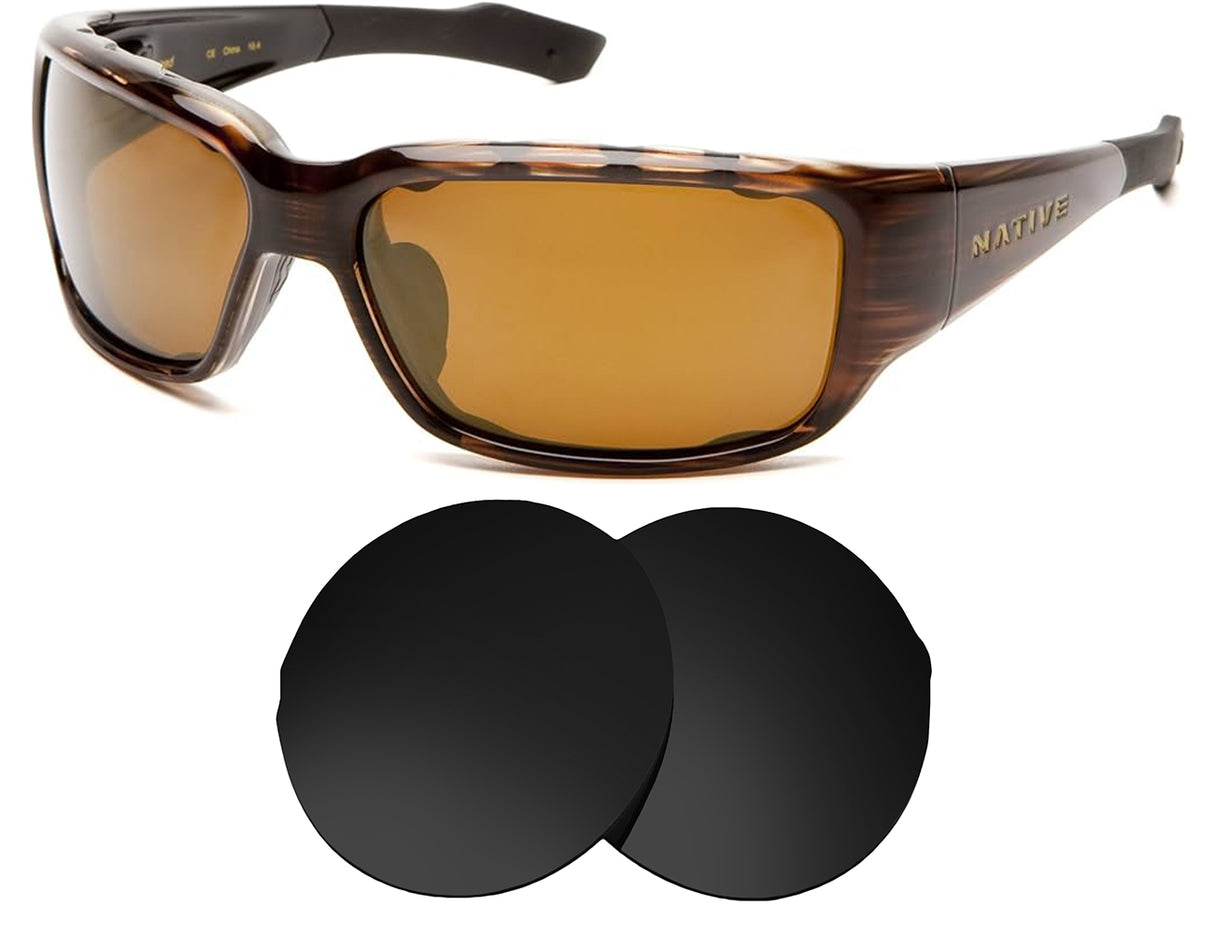 Native Bolder-Replacement Lenses-Volcanic Black-Non-Polarized-Seek Optics