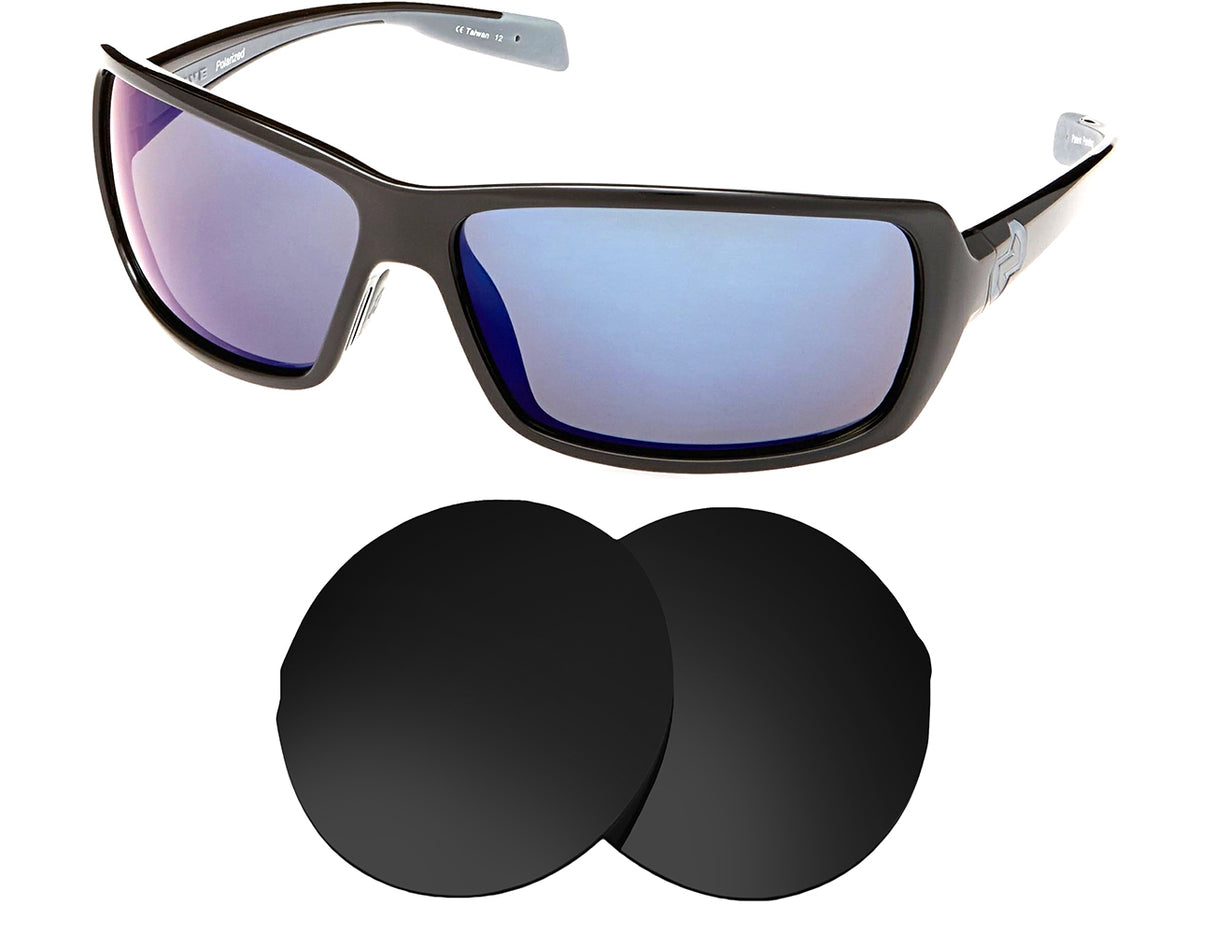 Native Trango-Replacement Lenses-Volcanic Black-Non-Polarized-Seek Optics