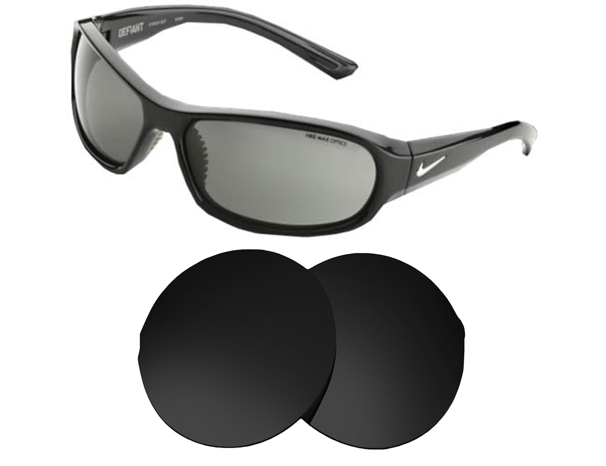Nike Defiant-Replacement Lenses-Volcanic Black-Non-Polarized-Seek Optics