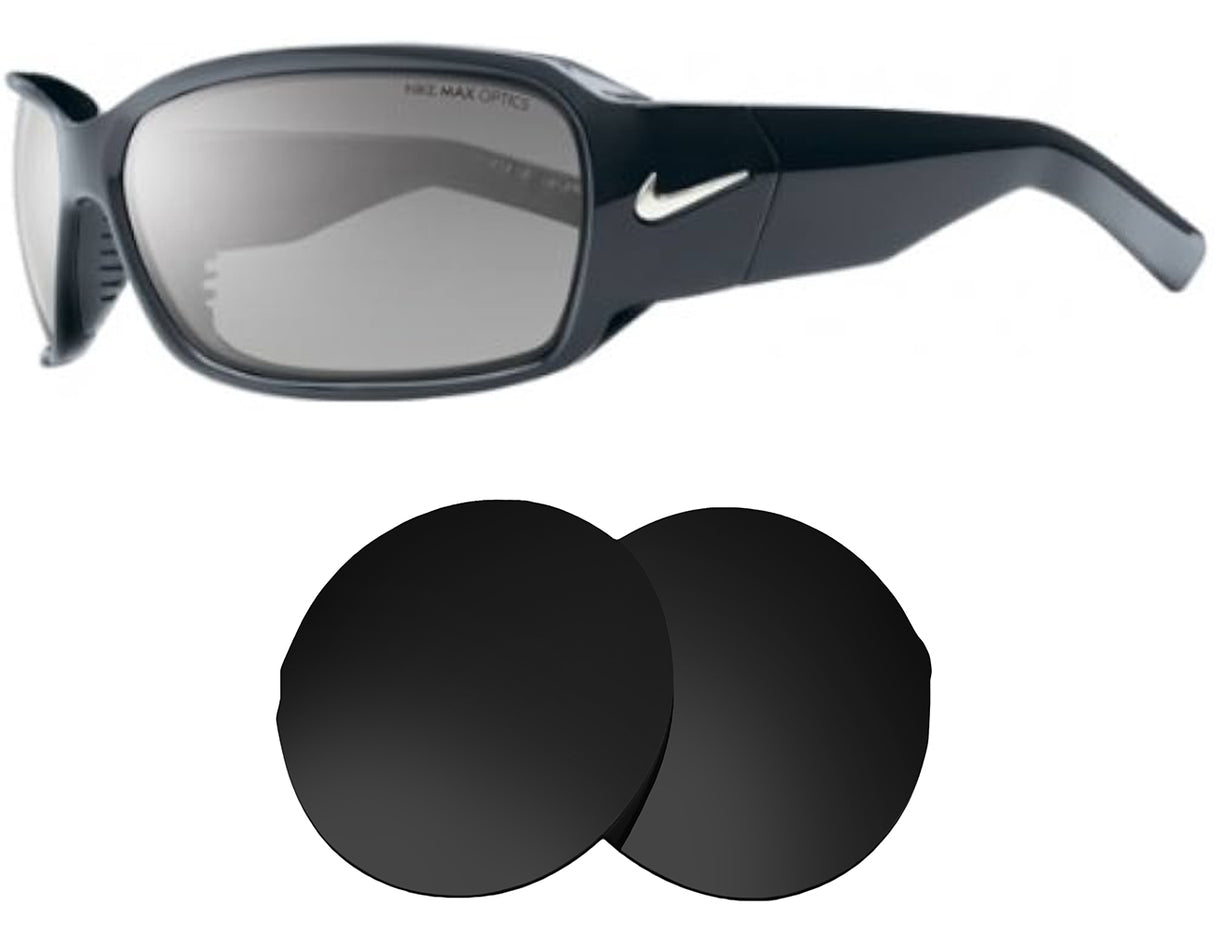 Nike Ignite-Replacement Lenses-Volcanic Black-Non-Polarized-Seek Optics
