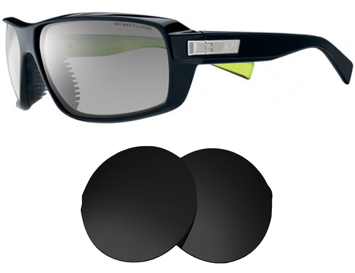 Nike Mute-Replacement Lenses-Volcanic Black-Non-Polarized-Seek Optics