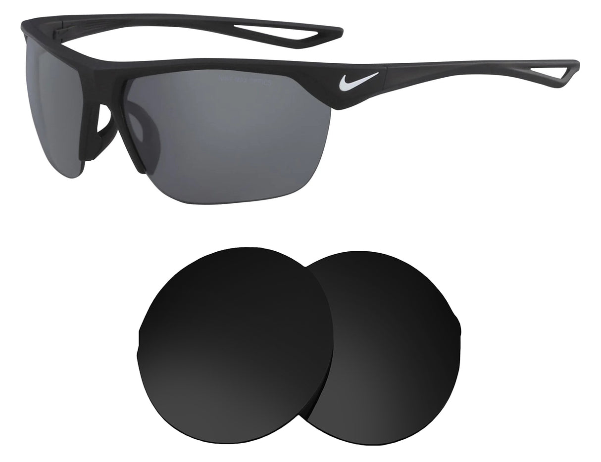 Nike Trainer S-Replacement Lenses-Volcanic Black-Non-Polarized-Seek Optics