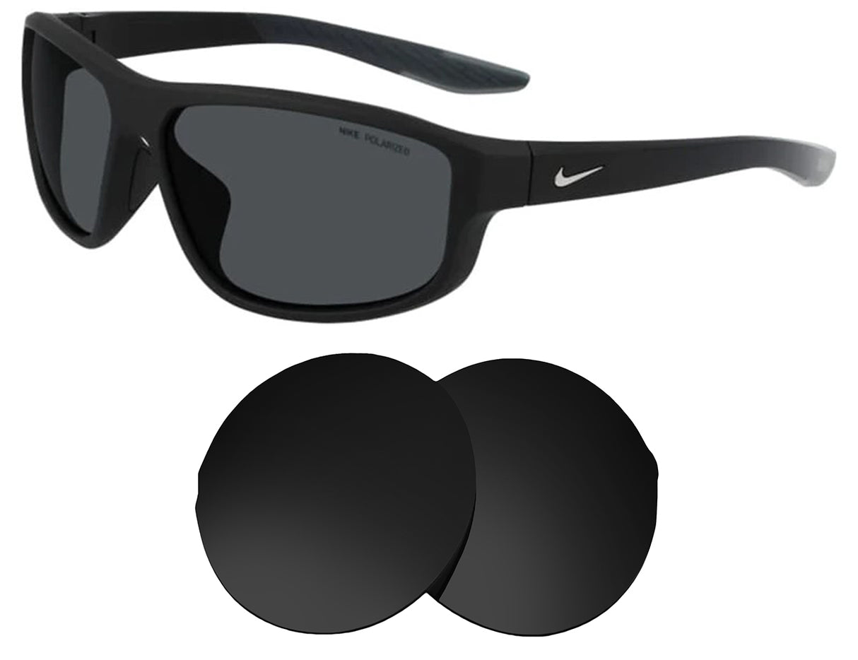 Nike Brazen Fuel-Replacement Lenses-Volcanic Black-Non-Polarized-Seek Optics