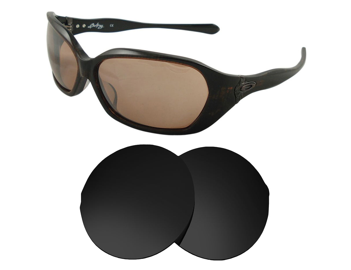 Oakley Betray (Asian Fit)-Replacement Lenses-Volcanic Black-Non-Polarized-Seek Optics