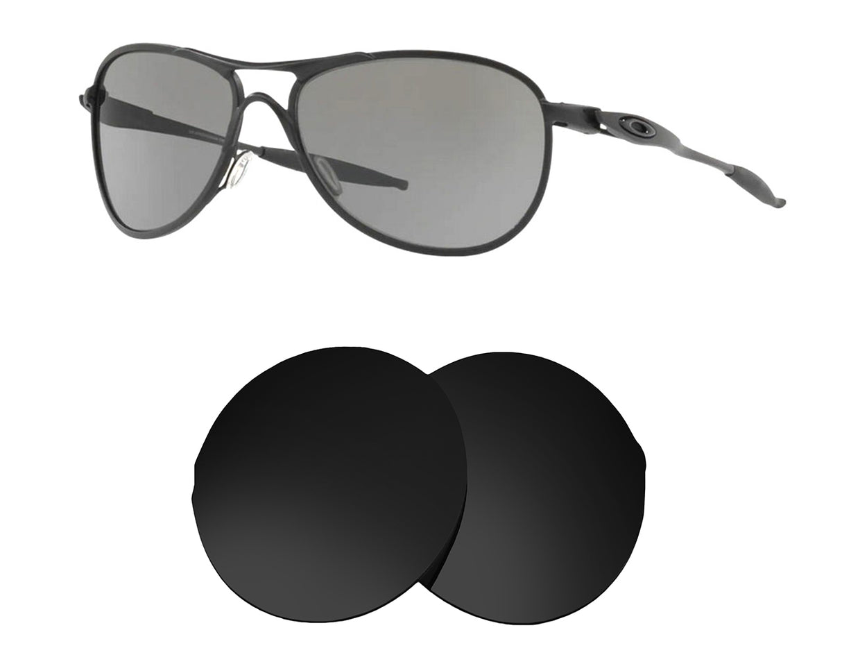 Oakley Crosshair SI Ballistic-Replacement Lenses-Volcanic Black-Non-Polarized-Seek Optics