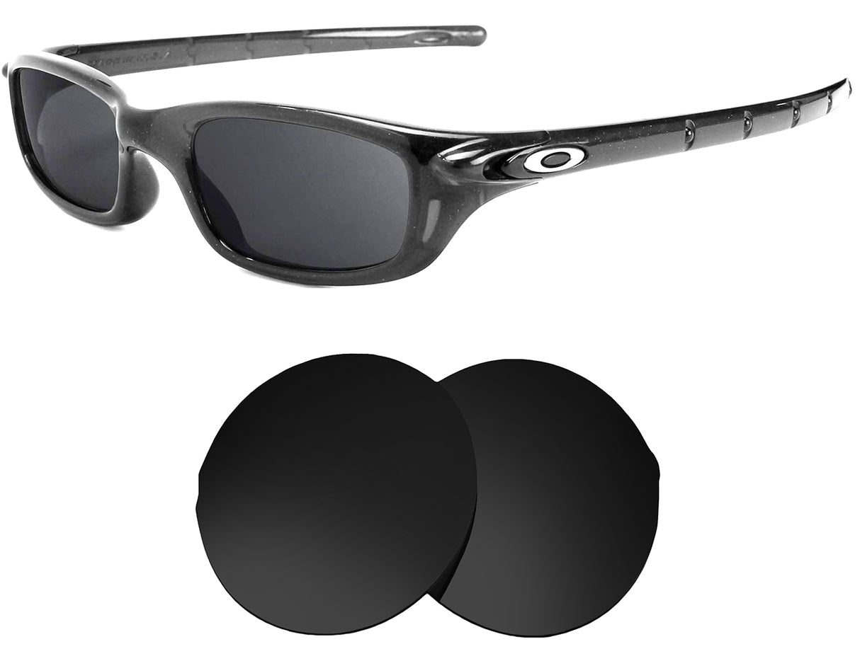 Oakley Four-Replacement Lenses-Volcanic Black-Non-Polarized-Seek Optics