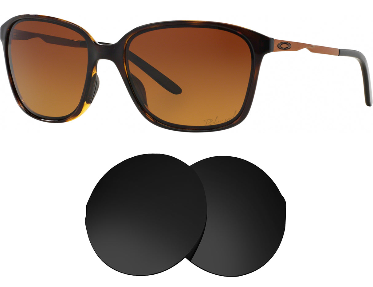 Oakley Game Changer-Replacement Lenses-Volcanic Black-Non-Polarized-Seek Optics