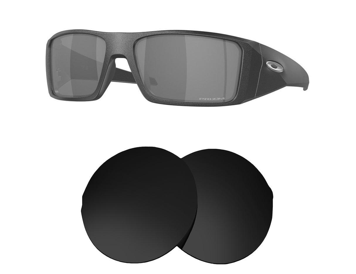 Oakley Heliostat-Replacement Lenses-Volcanic Black-Non-Polarized-Seek Optics