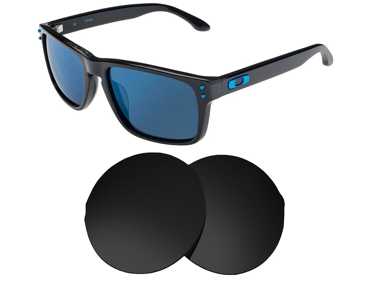Oakley Holbrook LX-Replacement Lenses-Volcanic Black-Non-Polarized-Seek Optics
