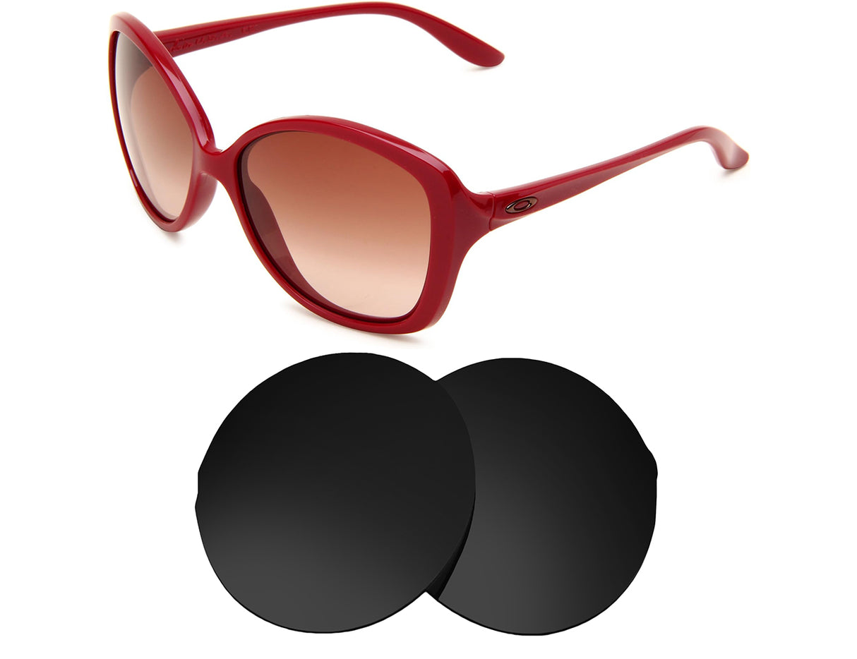 Oakley Sweet Spot-Replacement Lenses-Volcanic Black-Non-Polarized-Seek Optics