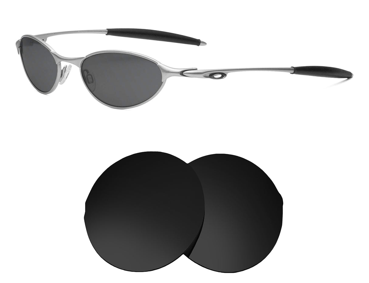 Oakley Teaspoon-Replacement Lenses-Volcanic Black-Non-Polarized-Seek Optics
