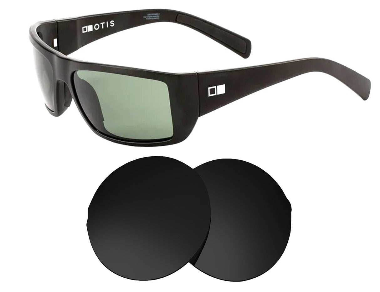 Otis Portside-Replacement Lenses-Volcanic Black-Non-Polarized-Seek Optics