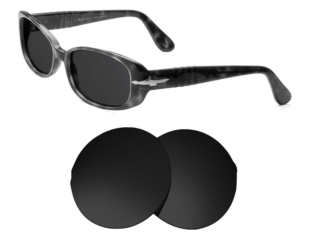 Persol PO2694S-Replacement Lenses-Volcanic Black-Non-Polarized-Seek Optics
