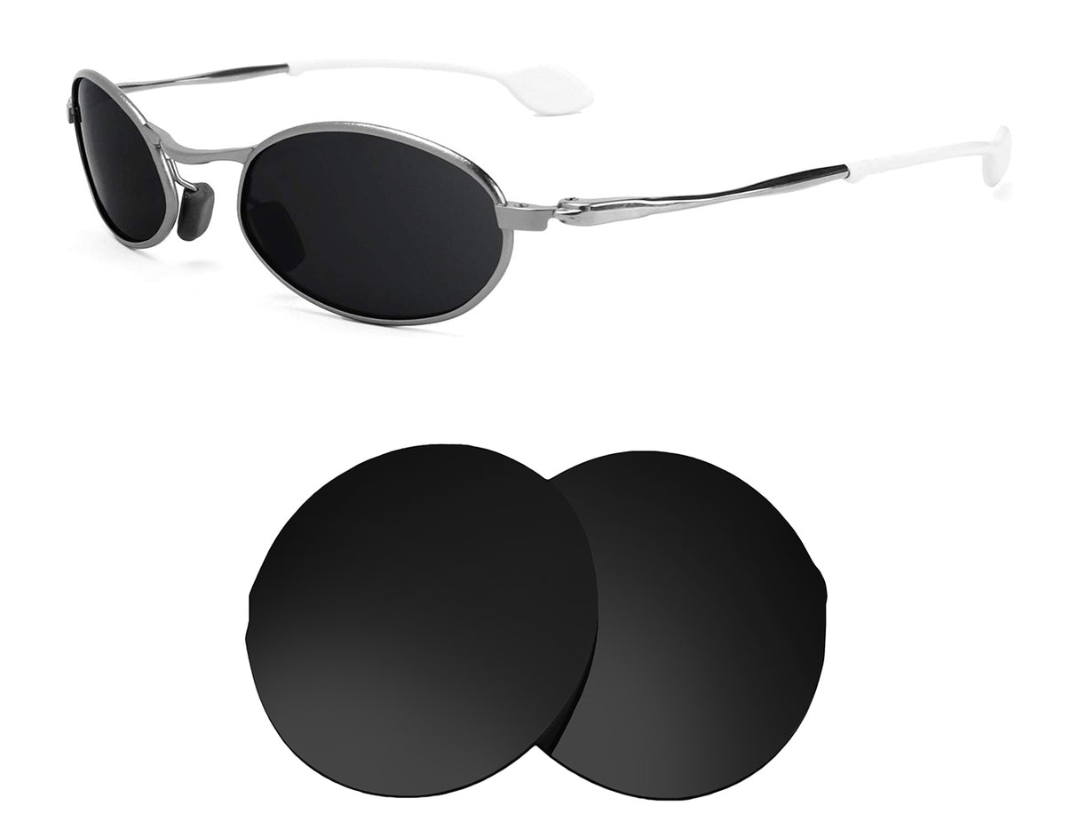 Ray-Ban Orbs Prophecy W2809 (B&L) 52mm-Replacement Lenses-Volcanic Black-Non-Polarized-Seek Optics