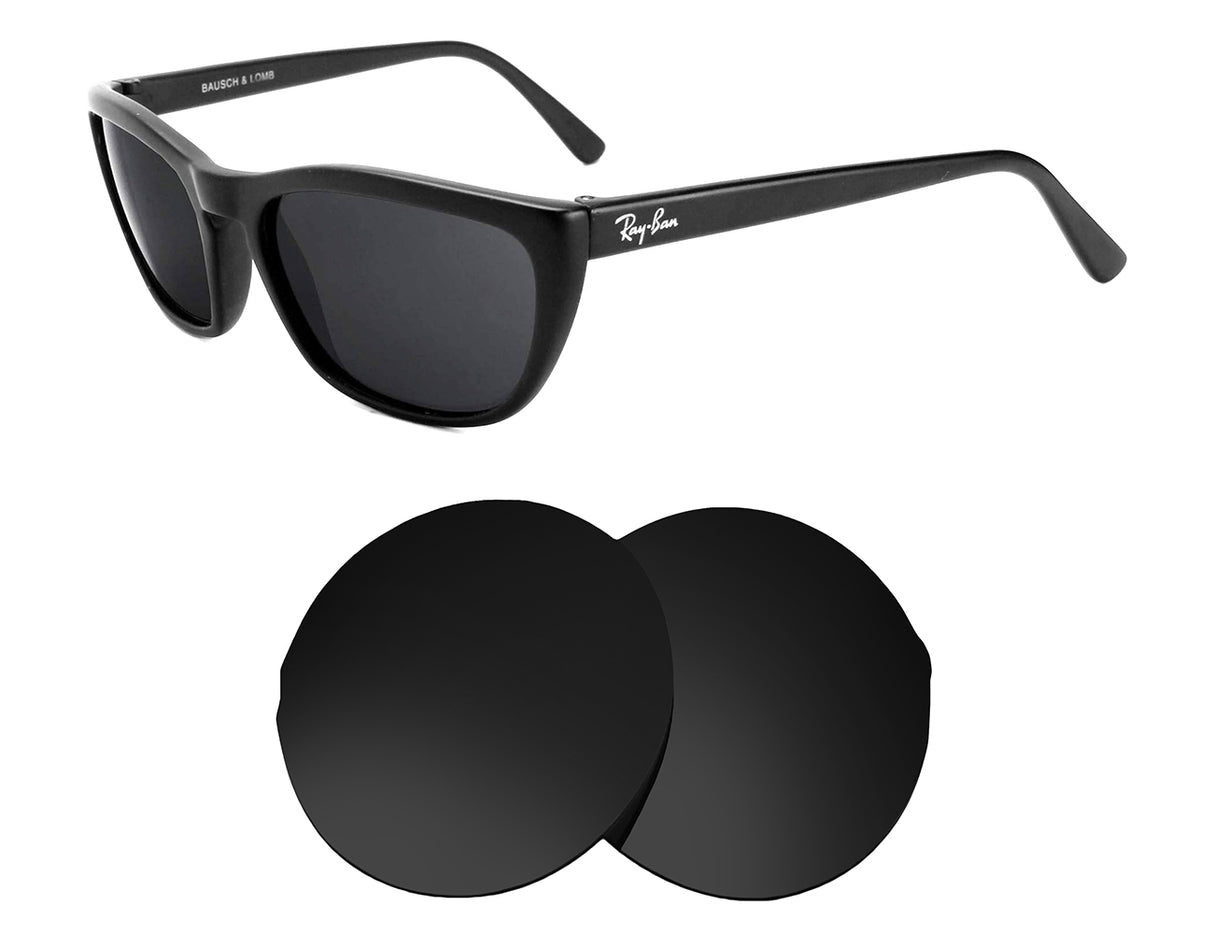 Ray-Ban PS1 W2682 (B&L)-Replacement Lenses-Volcanic Black-Non-Polarized-Seek Optics
