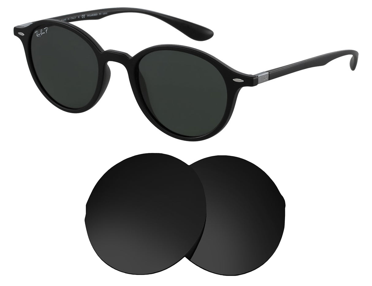 Ray-Ban RB4237 50mm-Replacement Lenses-Volcanic Black-Non-Polarized-Seek Optics