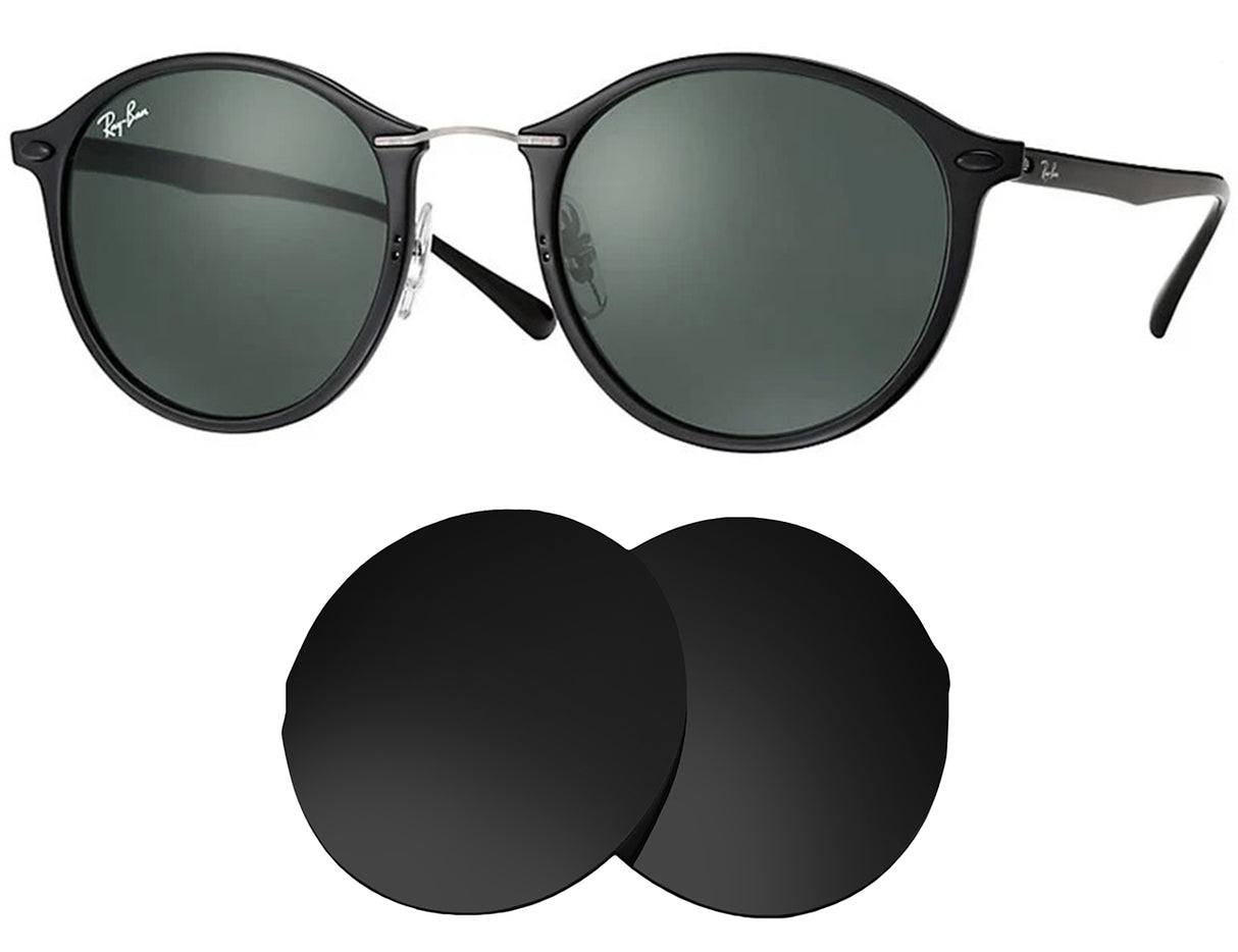 Ray-Ban RB4242 49mm-Replacement Lenses-Volcanic Black-Non-Polarized-Seek Optics