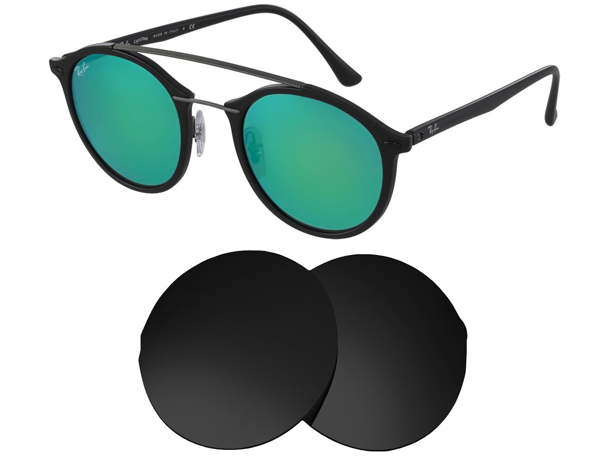 Ray-Ban RB4266 49mm-Replacement Lenses-Volcanic Black-Non-Polarized-Seek Optics